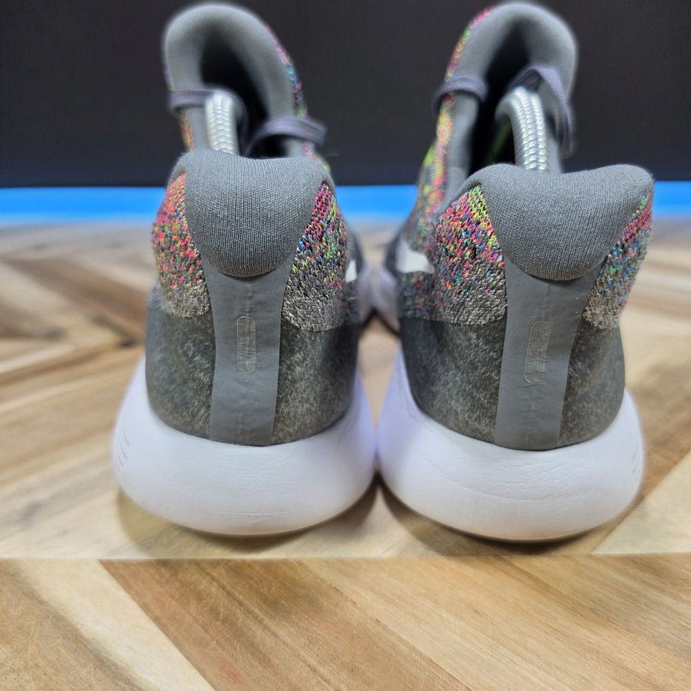 Nikeβ Lunar Epic Low Flyknit 2 Men's 9 Shoes Wolf Gray Multicolor Sprinkles - Picture 7 of 13